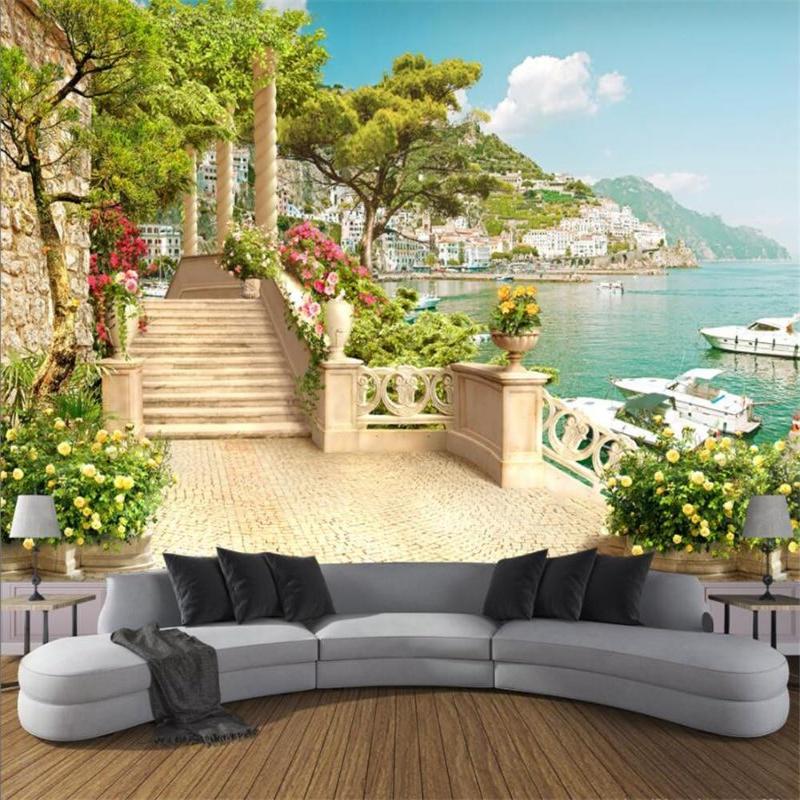 Amazon.com: Clhhsy Decorative Mural Custom 3D Wallpaper Wall Art Colorful  Feathers Nordic Mural Modern Dining Room Living Room Sofa Tv Background  Photo Wall Paper-350X250Cm : Tools & Home Improvement